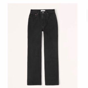 Abercrombie & Fitch Black High Rise Women Jeans